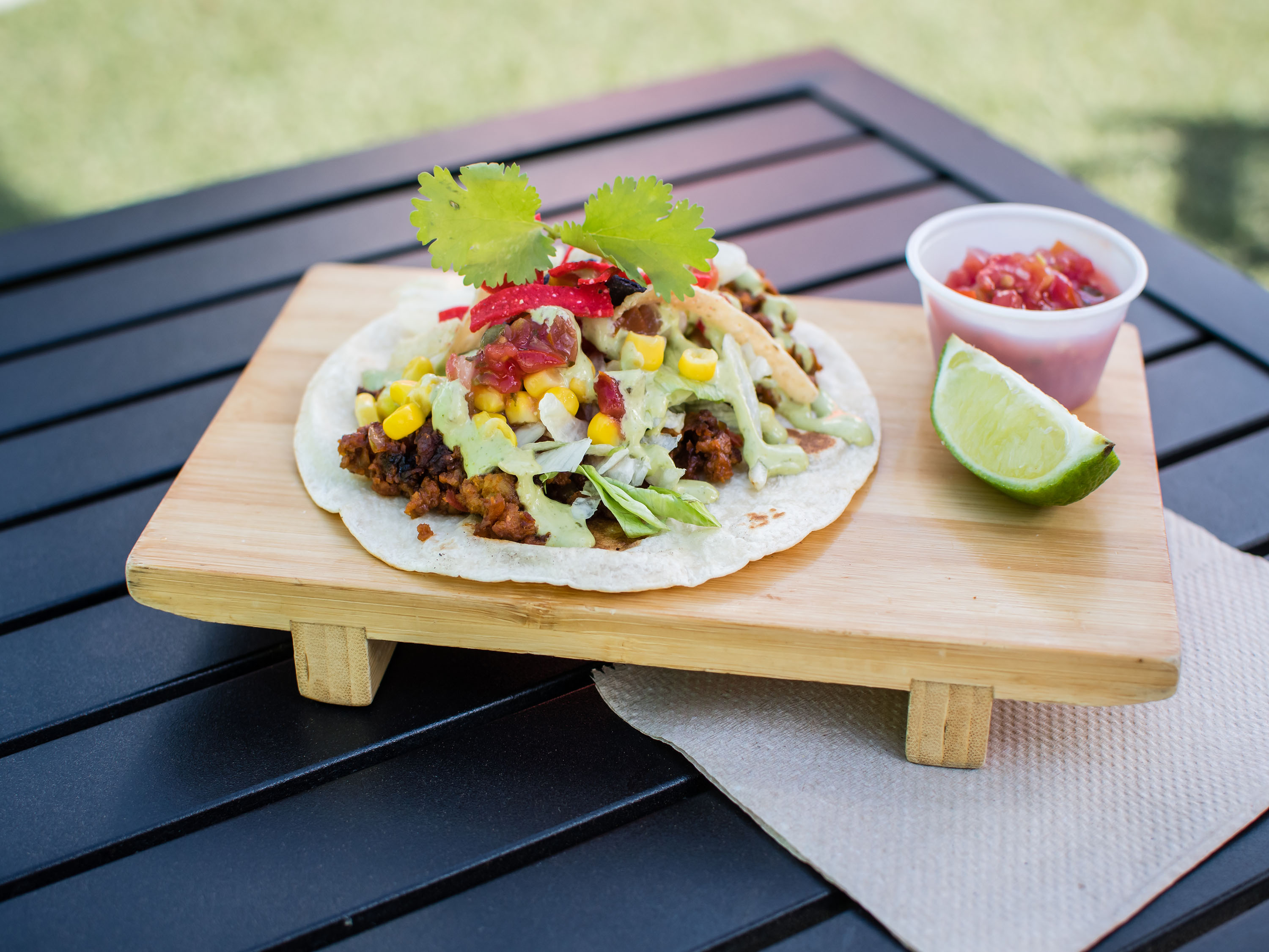 Vegan taco